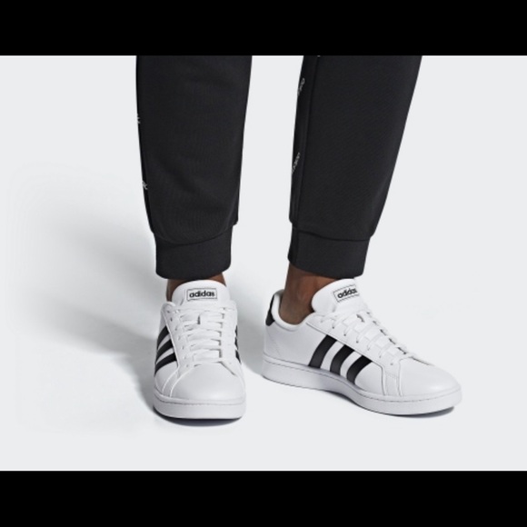 MEN'S ADIDAS GRAND COURT SNEAKERS - Picture 9 of 10